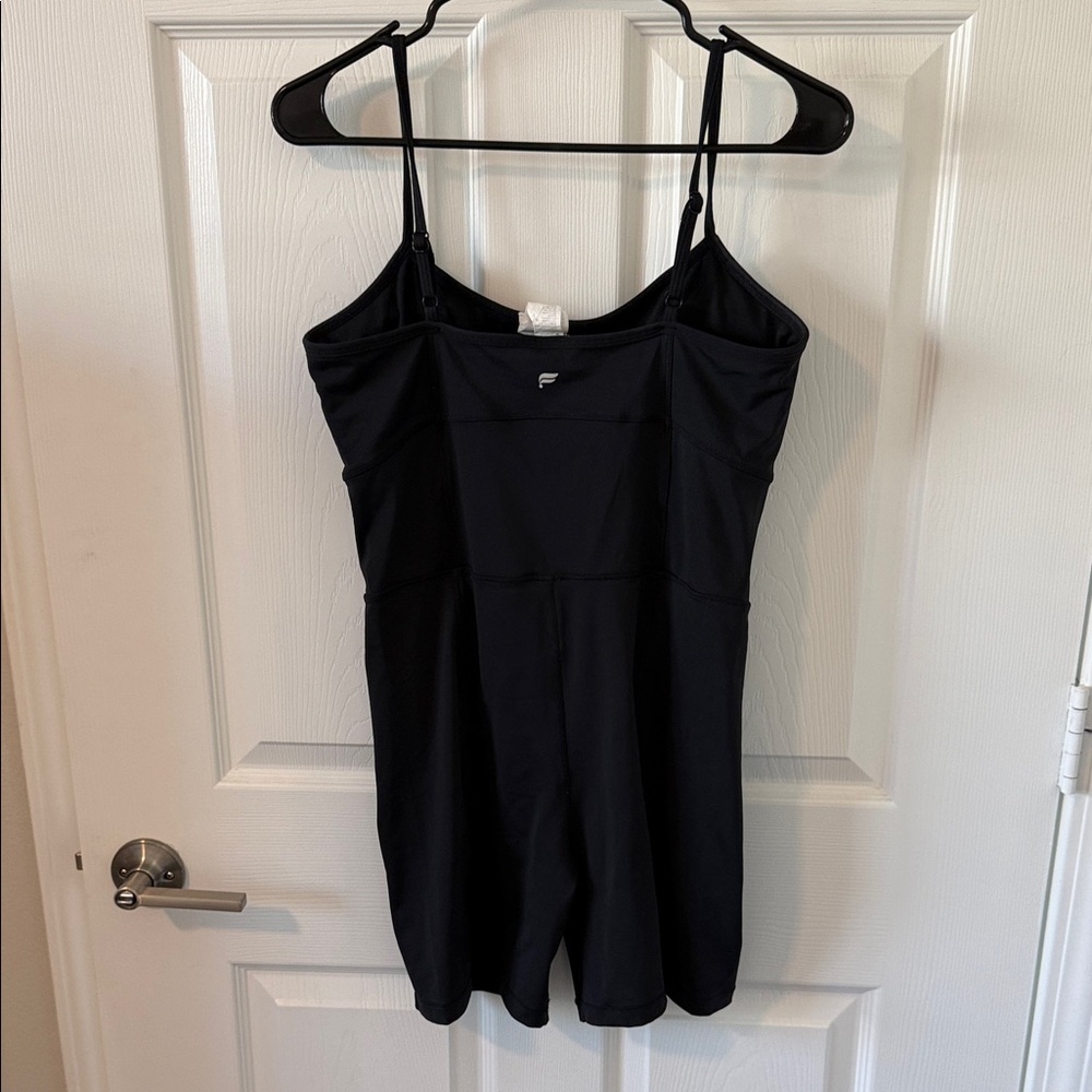 Fabletics Black Shaping Romper With Thin Adjustab… - image 2